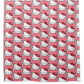 Kitty Shower Curtain シャワーカーテン (正面)