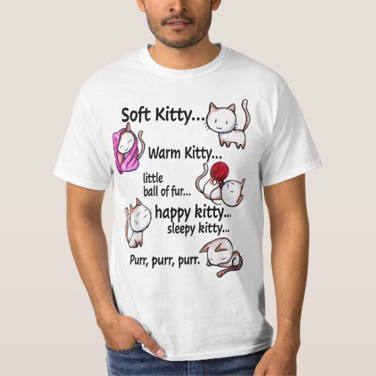 Kitty Sleepy Tシャツ (正面)