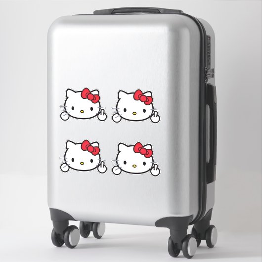 Kitty Sticker シール (スーツケース)
