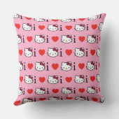 Kitty Throw Pillow クッション (裏面)