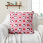 Kitty Throw Pillow クッション