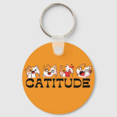 Kitty Treasures – Keep Your Memories Close 🐾 キーホルダー (正面)