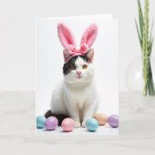 Kitty With Ears Headband Card カード (正面)