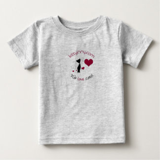 kittyinNYベビーボディスーツ ベビーTシャツ