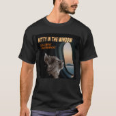 KittyInTheWindow - T-Shirt Tシャツ (正面)