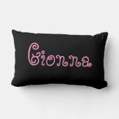 Kittysの眠い枕 ランバークッション (裏面)