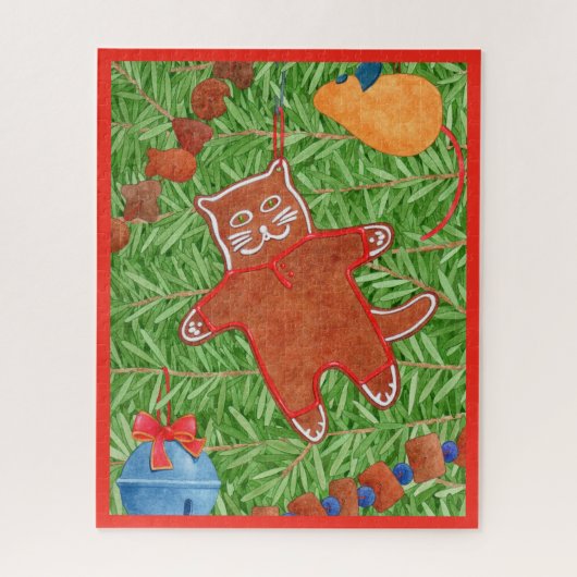 KITTY'S CHRISTMAS TREE 16"x20" パズル (縦)