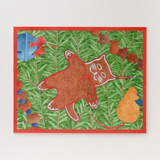 KITTY'S CHRISTMAS TREE 16"x20" パズル (横)