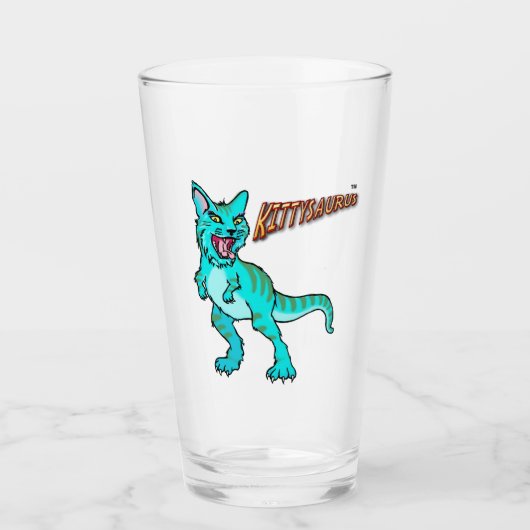 KITTYSAURUS™ グラスカップ タンブラーグラス (正面)