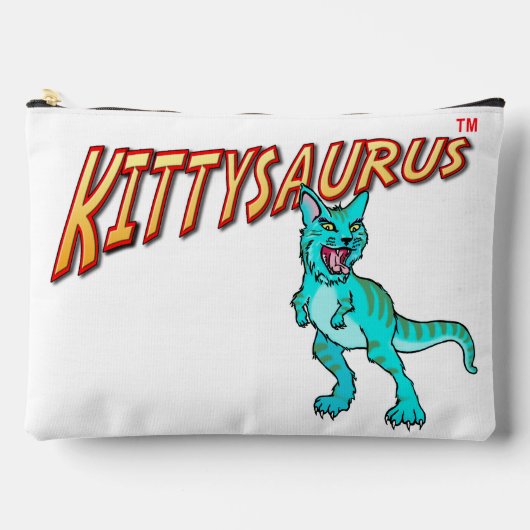 KITTYSAURUS™ ハンドパース アクセサリーポーチ (正面)