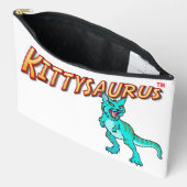 KITTYSAURUS™ ハンドパース アクセサリーポーチ (見開き)