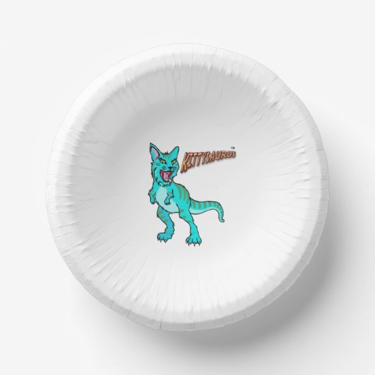 KITTYSAURUS™ ペーパーボウル (正面)