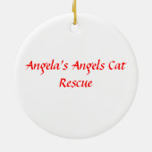 Kityのクリスマスツリー セラミックオーナメント (裏面)