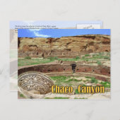 Kiva at Chetro Ketl, Chaco Canyon,ニューメキシコ ポストカード (正面/裏面)