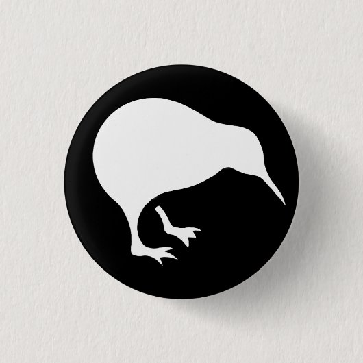 KIWIの誇りを持った小ささを実現するには、3.2 cm（1.25インチ）ラウンドバッジ 缶バッジ (正面)