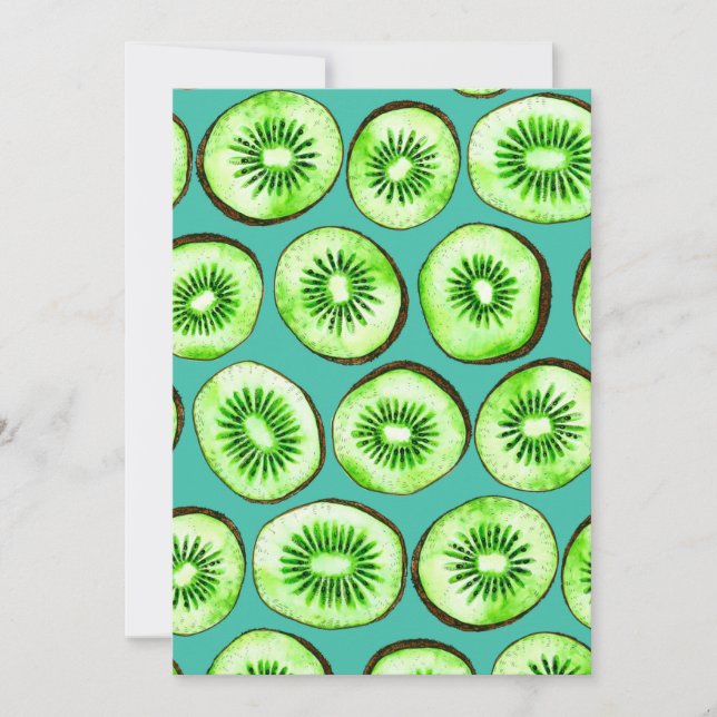 Kiwiスライスのターコイズ (正面)