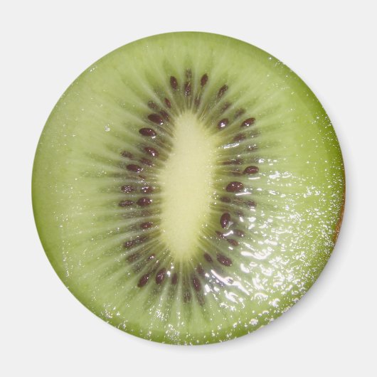 Kiwiスライスの写真 マグネット (正面)