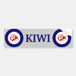KIWIバンパーステッカー バンパーステッカー