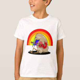 kIWI遊のアコースティックギター Tシャツ