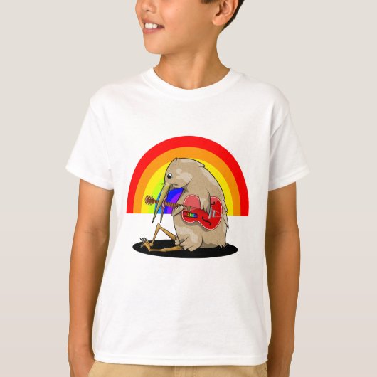 kIWI遊アコースティックギター Tシャツ (正面)