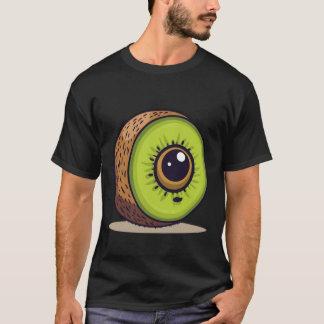 Kiwi Alien – Fresh Cute Fruit Art Tシャツ