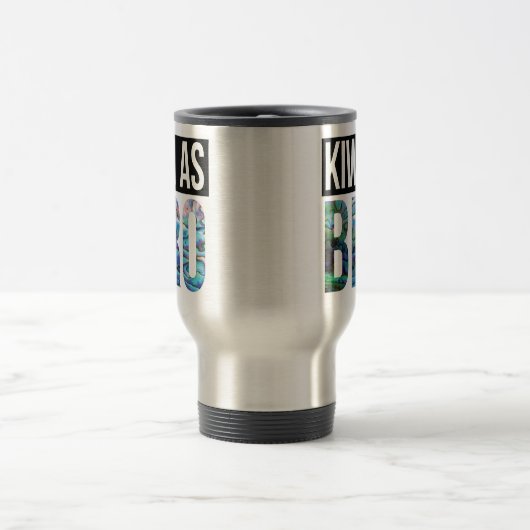 KIWI AS BRO GREETING PAUA トラベルマグ (中央)