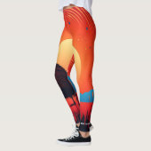 Kiwi Bird at Twilight レギンス (左)