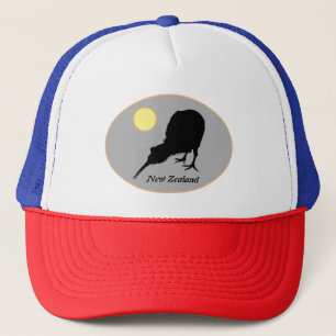Kiwi Bird & Moon、ニュージーランド、Broファッション/ Hat キャップ