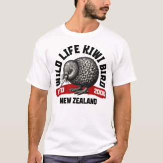 Kiwi Bird – New Zealand Tシャツ