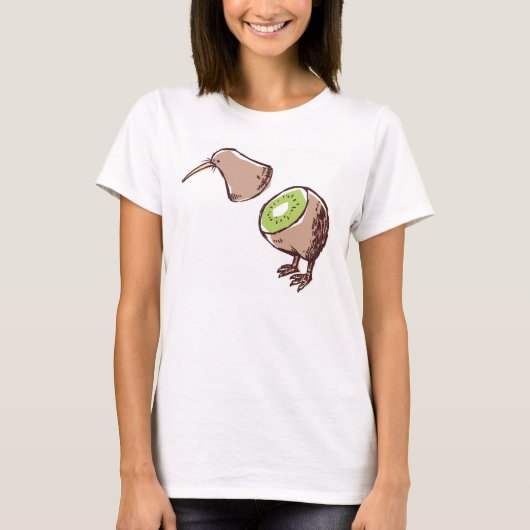 Kiwi bird tシャツ (正面)
