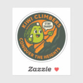 Kiwi Climbers Conquer The Heights シール (シート)