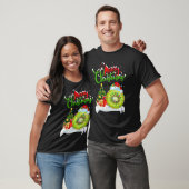 Kiwi Fruit   Xmas Decorations Santa Kiwi Fruit Chr Tシャツ (ユニセックス)