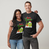 Kiwi Fruit  Xmas Decorations Santa Kiwi Fruit Chri Tシャツ (ユニセックス)