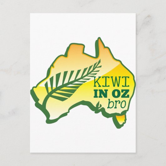 KIWI in OZ （オーストラリア） BRO ポストカード (正面)
