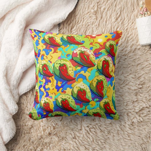 Kiwi Inferno - Pineapple Empire クッション (ブランケット)