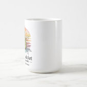 Kiwi Lane Market コーヒーマグカップ (中央)