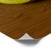 Kiwi & Lemon Juice – 夏のフレッシュフルーツポスター ポスター (角)