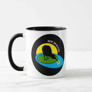 Kiwi - New Zealand Bird & Bro Office/Coffee マグカップ