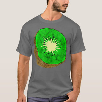 Kiwi Summer Tropical Sour Fruit Vegetarian Fruitar Tシャツ