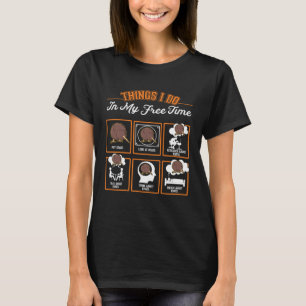 Kiwi Things私の自由時間で行うKiwi Bird Tシャツ
