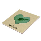 KiwianaニュージーランドのGreenstoneのデザインの装飾のタイル タイル (側面)