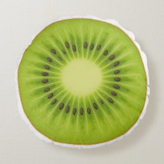 Kiwifruit Round Pillow ラウンドクッション (正面)