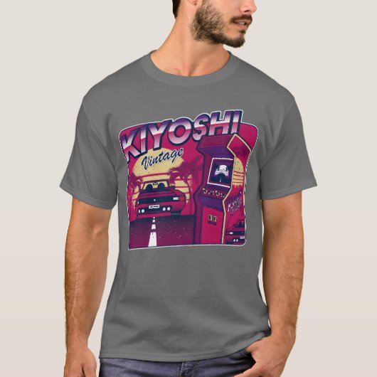 Kiyoshi オリジナル ヴィンテージ ゲーマー 80年代 90年代 tシャツ (正面)