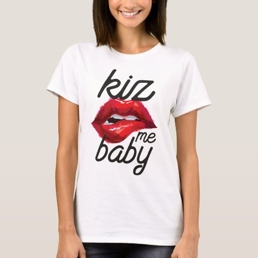 Kiz me baby tシャツ (正面)