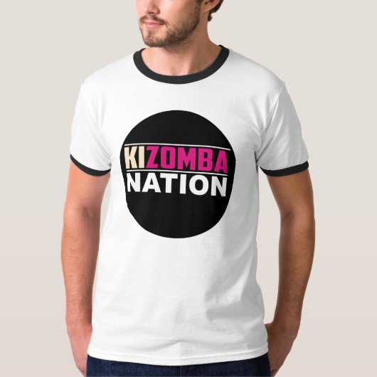 Kizombaの国家 Tシャツ (正面)