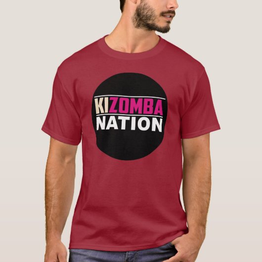 Kizombaの国家 Tシャツ (正面)
