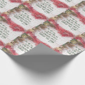 KJVバイブル聖句クリスマス ラッピングペーパー (角)