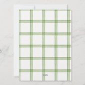 KJVバイブル・バースと宗教的なクリスマスカード シーズンカード (裏面)