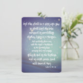 KJV神への栄光クリスマス シーズンカード (スタンド正面)