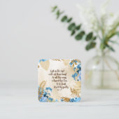 KJV聖書の聖句を信頼する エンクロージャーカード (スタンド正面)